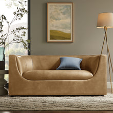 Load image into Gallery viewer, Hilda 67" Curved Back Vegan Leather Loveseat by Modway