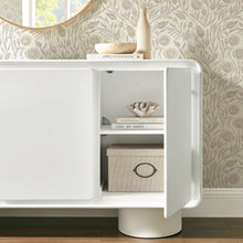 Load image into Gallery viewer, Lumo 3-Door Curved Wood Accent Cabinet by Modway