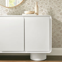 Load image into Gallery viewer, Lumo 3-Door Curved Wood Accent Cabinet by Modway
