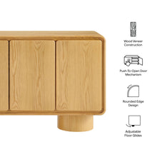 Load image into Gallery viewer, Lumo 4-Door Curved Wood Accent Cabinet by Modway