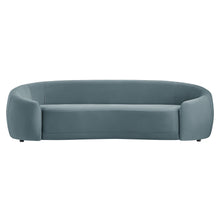 Load image into Gallery viewer, Contessa Curved Performance Velvet Sofa by Modway
