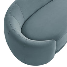 Load image into Gallery viewer, Contessa Curved Performance Velvet Sofa by Modway