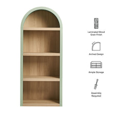 Load image into Gallery viewer, Caleb 4 Arched Display Shelf Bookcase by Modway