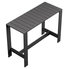 Load image into Gallery viewer, Tahoe 59 Inch Rectangle Outdoor Patio Aluminum Bar Table by Modway