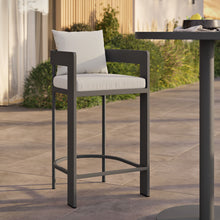 Load image into Gallery viewer, Tahoe Outdoor Patio Patio Aluminum Bar Chair by Modway