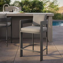 Load image into Gallery viewer, Tahoe Outdoor Patio Patio Aluminum Counter Stool by Modway