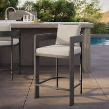 Load image into Gallery viewer, Tahoe Outdoor Patio Patio Aluminum Counter Stool by Modway