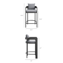 Load image into Gallery viewer, Tahoe 5-Piece Outdoor Patio Bar Table Set by Modway