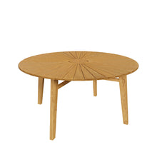 Load image into Gallery viewer, Cielo 59" Sunburst Outdoor Patio Teak Dining Table by Modway