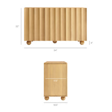 Load image into Gallery viewer, Sorren 54 Inch Scalloped Wood 3-Door Sideboard by Modway