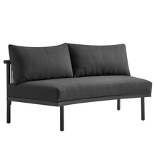 Load image into Gallery viewer, Porta 5 Piece Outdoor Patio Aluminum Modular Sofa Set by Modway
