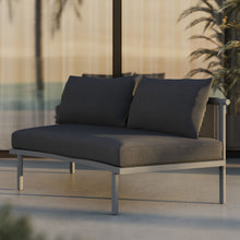 Load image into Gallery viewer, Porta Armless Outdoor Patio Aluminum Modular Piece by Modway