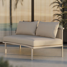 Load image into Gallery viewer, Porta Armless Outdoor Patio Aluminum Modular Piece by Modway