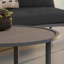Load image into Gallery viewer, Porta 2 Piece Nesting Outdoor Patio Aluminum Coffee Table Set by Modway
