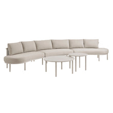 Load image into Gallery viewer, Porta 5 Piece Outdoor Patio Aluminum Modular Sofa Set by Modway