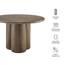 Load image into Gallery viewer, Tori 48 Inch Round Indoor and Outdoor Patio Dining Table by Modway