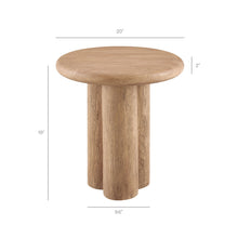 Load image into Gallery viewer, Tori 20 Inch Round Indoor and Outdoor Patio Side Table by Modway