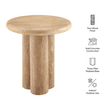 Load image into Gallery viewer, Tori 20 Inch Round Indoor and Outdoor Patio Side Table by Modway