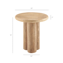 Load image into Gallery viewer, Tori 20 Inch Round Indoor and Outdoor Patio Side Table by Modway