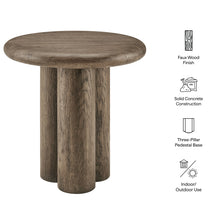 Load image into Gallery viewer, Tori 20 Inch Round Indoor and Outdoor Patio Side Table by Modway