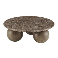Load image into Gallery viewer, Pietra Indoor Outdoor Patio Round Coffee Table by Modway