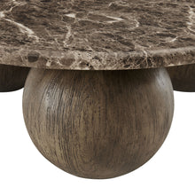 Load image into Gallery viewer, Pietra Indoor Outdoor Patio Round Coffee Table by Modway
