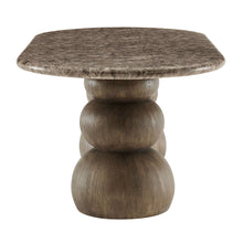 Load image into Gallery viewer, Pietra Indoor Outdoor Patio Oval Dining Table by Modway