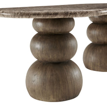 Load image into Gallery viewer, Pietra Indoor Outdoor Patio Oval Dining Table by Modway