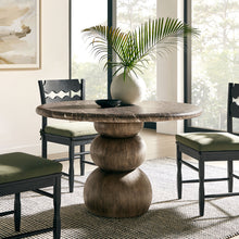Load image into Gallery viewer, Pietra Indoor Outdoor Patio Round Dining Table by Modway