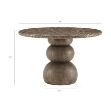 Load image into Gallery viewer, Pietra Indoor Outdoor Patio Round Dining Table by Modway