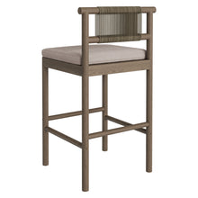 Load image into Gallery viewer, Eleni Outdoor Patio Teak Wood Bar Stools Set of 2 by Modway