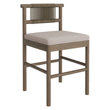 Load image into Gallery viewer, Eleni Outdoor Patio Teak Wood Counter Stools Set of 2 by Modway