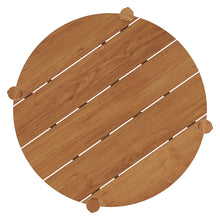 Load image into Gallery viewer, Eleni Round 35 Inch Outdoor Patio Teak Wood Round Bar Table by Modway