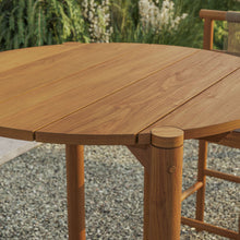 Load image into Gallery viewer, Eleni Round 35 Inch Outdoor Patio Teak Wood Round Bar Table by Modway