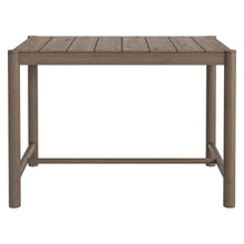 Load image into Gallery viewer, Eleni Rectangle 56-Inch Outdoor Patio Teak Wood Rectangular Bar Table by Modway