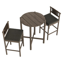 Load image into Gallery viewer, Eleni 3-Piece Outdoor Patio Teak Wood Bar Set by Modway
