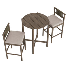 Load image into Gallery viewer, Eleni 3-Piece Outdoor Patio Teak Wood Bar Set by Modway