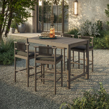 Load image into Gallery viewer, Eleni 5-Piece Outdoor Patio Teak Wood Bar Set by Modway