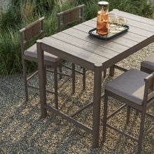 Load image into Gallery viewer, Eleni 5-Piece Outdoor Patio Teak Wood Bar Set by Modway