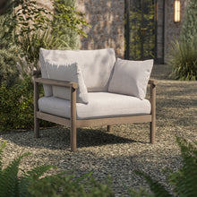 Load image into Gallery viewer, Eleni Outdoor Patio Teak Wood Armchair by Modway