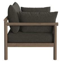 Load image into Gallery viewer, Eleni Outdoor Patio Teak Wood Loveseat by Modway