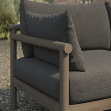 Load image into Gallery viewer, Eleni Outdoor Patio Teak Wood Loveseat by Modway