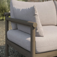 Load image into Gallery viewer, Eleni Outdoor Patio Teak Wood Loveseat by Modway