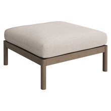 Load image into Gallery viewer, Eleni Square Outdoor Patio Teak Wood Ottoman by Modway