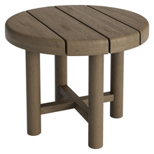 Load image into Gallery viewer, Eleni 20-Inch Round Outdoor Patio Teak Wood Side Table by Modway