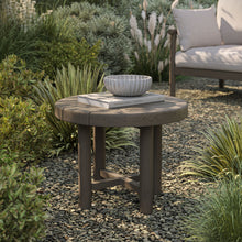 Load image into Gallery viewer, Eleni 20-Inch Round Outdoor Patio Teak Wood Side Table by Modway