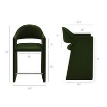 Load image into Gallery viewer, Talia 37 Inch Performance Velvet Counter Stool by Modway