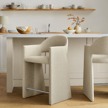 Load image into Gallery viewer, Talia 37 Inch Upholstered Fabric Counter Stool by Modway