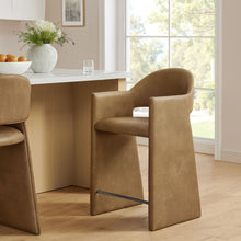 Load image into Gallery viewer, Talia 37 Inch Vegan Leather Counter Stool by Modway