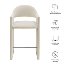Load image into Gallery viewer, Talia 41 Inch Performance Velvet Bar Stool by Modway